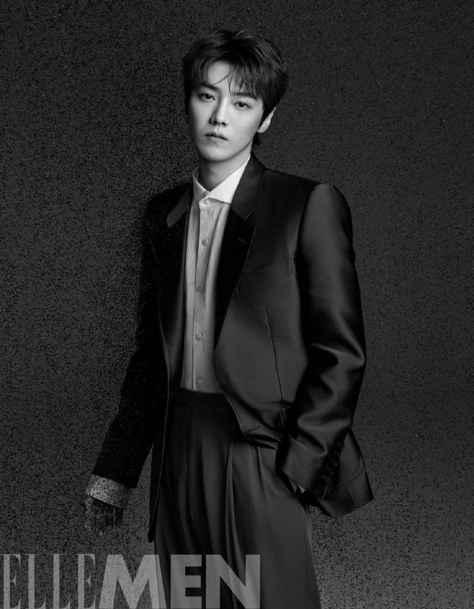 明星|《ellemen睿士》四月刊双封 鹿晗:金色梦乡_ellemen club-elle